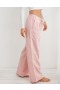  Aerie Me-Lá Ceangail Pants Waist Bándearg