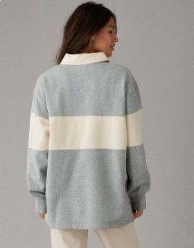  Aerie Oversized Los Angeles póló sweatshirts lomra Liath