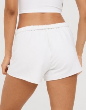  Aerie AS Líne Le OTT Fleece Shorts White