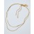  Slabhra Aerie 2-Pacáiste Jewelry Gold
