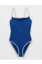  Aerie Wide Rib Scoop Costume intero blu