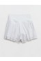 Aerie OFFLINE By Real Me Pantaloncini svolazzanti arricciati bianchi