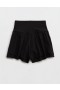  Aerie OFFLINE By Real Me Pantaloncini svolazzanti arricciati neri