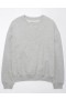  Felpe girocollo in pile Aerie grigio