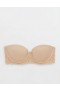  Aerie Show Off Reggiseno push-up senza spalline Beige