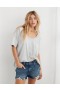  Pantaloncini in denim Aerie Daydream blu