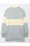  Felpe in pile Aerie Oversized Los Angeles Polo Grigio