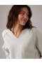  Aerie Big Hug Felpe oversize con scollo a tacca, grigie