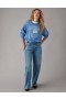  Felpe con grafica Aerie Funday blu