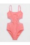  Aerie Cut Out Costume intero corallo