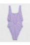  Aerie MTV Birthday Scoop Costume intero viola lavato