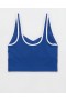  Aerie OFFLINE By Real Me Reggiseni sportivi lunghi Low Key Blu