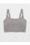  Aerie OFFLINE By The Hugger Reggiseno sportivo lungo grigio