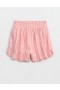  Pantaloncini a vita alta Aerie Pool-To-Party Linen Edition Corallo