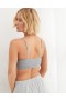  Aerie Superchill Reggiseno imbottito senza cuciture in cotone Scooplette grigio scuro