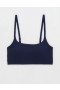  Aerie Superchill Reggiseno senza cuciture Scooplette blu navy