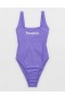 Aerie Astrology Babewatch Costume intero viola