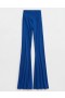  Aerie OFFLINE By Real Me Leggings a vita alta incrociati a zampa blu