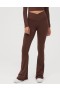Aerie OFFLINE By Real Me Leggings a vita alta con incrocio e svasatura grigio scuro