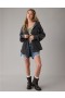 Felpe oversize Aerie Big Hug Shacket nere