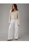 Maglione con colletto Aerie bianco