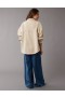  Felpe oversize in maglia con bottoni Aerie marrone