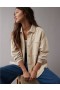  Felpe oversize in maglia con bottoni Aerie marrone