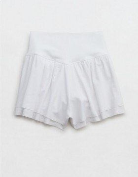  Aerie OFFLINE By Real Me Pantaloncini svolazzanti arricciati bianchi