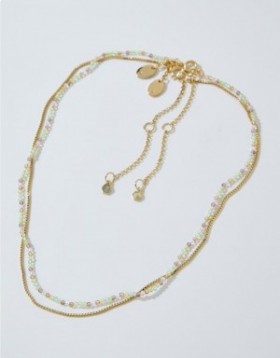  Aerie Multi Faceted Bead Pack Gioielli Oro