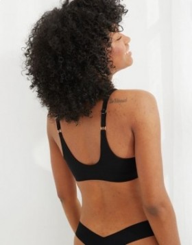  Aerie Sunnie Reggiseno senza ferretto leggermente foderato nero