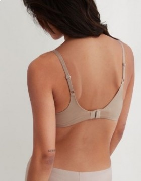  Aerie Sunnie Reggiseno a copertura totale leggermente imbottito grigio