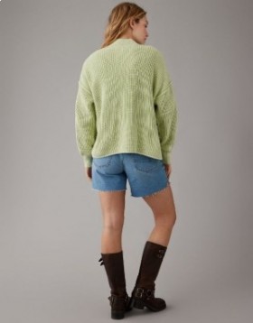  Cardigan Aerie Slouchy Verde