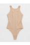  Aerie SMOOTHEZ レーサーバックボディ ベージュ