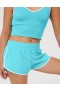  Aerie OFFLINE ローライズ ホットスタッフ ショーツ ブルー