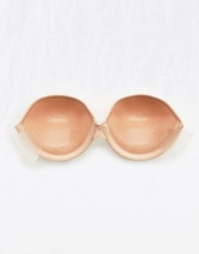  Aerie バックレス プッシュアップ ベアブラ ベージュ