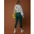  Aerie OFFLINE By Real Luxe ストリートレギンス ディープグリーン