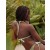 Aerie アイレット ストリング トライアングル ビキニトップ オリーブグリーン