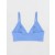  Aerie SMOOTHEZ レース トライアングルレット ブラ ブルー