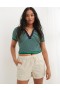  Aerie High Waisted Tie Midje Shorts Hvit