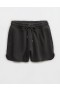  Aerie High Waisted REAL Shorts Grå
