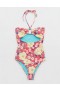  Aerie Ring Bandeau One Piece Badedrakter Rød