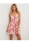  Aerie Love Of Linen Minikjole Rød