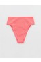 Aerie Crinkle High Cut Frekke bikiniunderdeler Coral Orange
