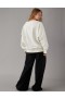  Aerie Oversized Metallica Graphic Sweatshirts Beige White