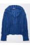  Aerie Collared Pullover Genser Blå
