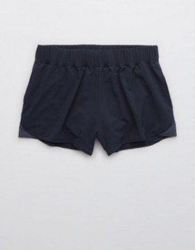  Aerie Real. Period.® Løpeshorts Gråblå