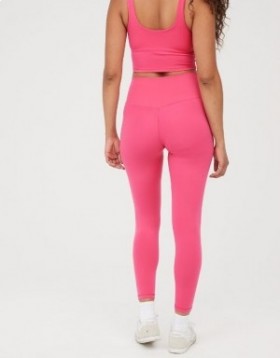  Aerie OFFLINE By Real Me Crossover Leggings med høy midje Rosa