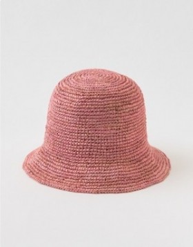  Aerie halmheklet bøttehatter Coral