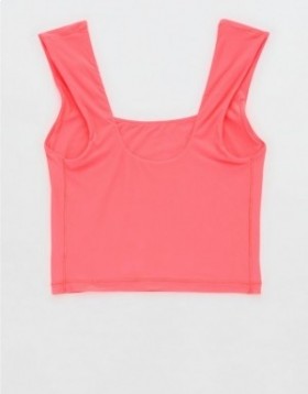  Aerie SMOOTHEZ Square Neck Cami Bras Rosa