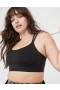  Aerie OFFLINE By Real Me Hold Up! Biustonosze sportowe czarne